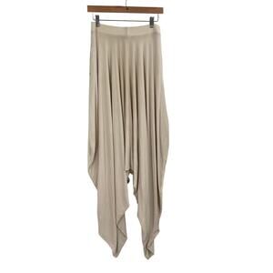 Labijou Harem Beige Stretchy Boho Pants Women’s Size Large